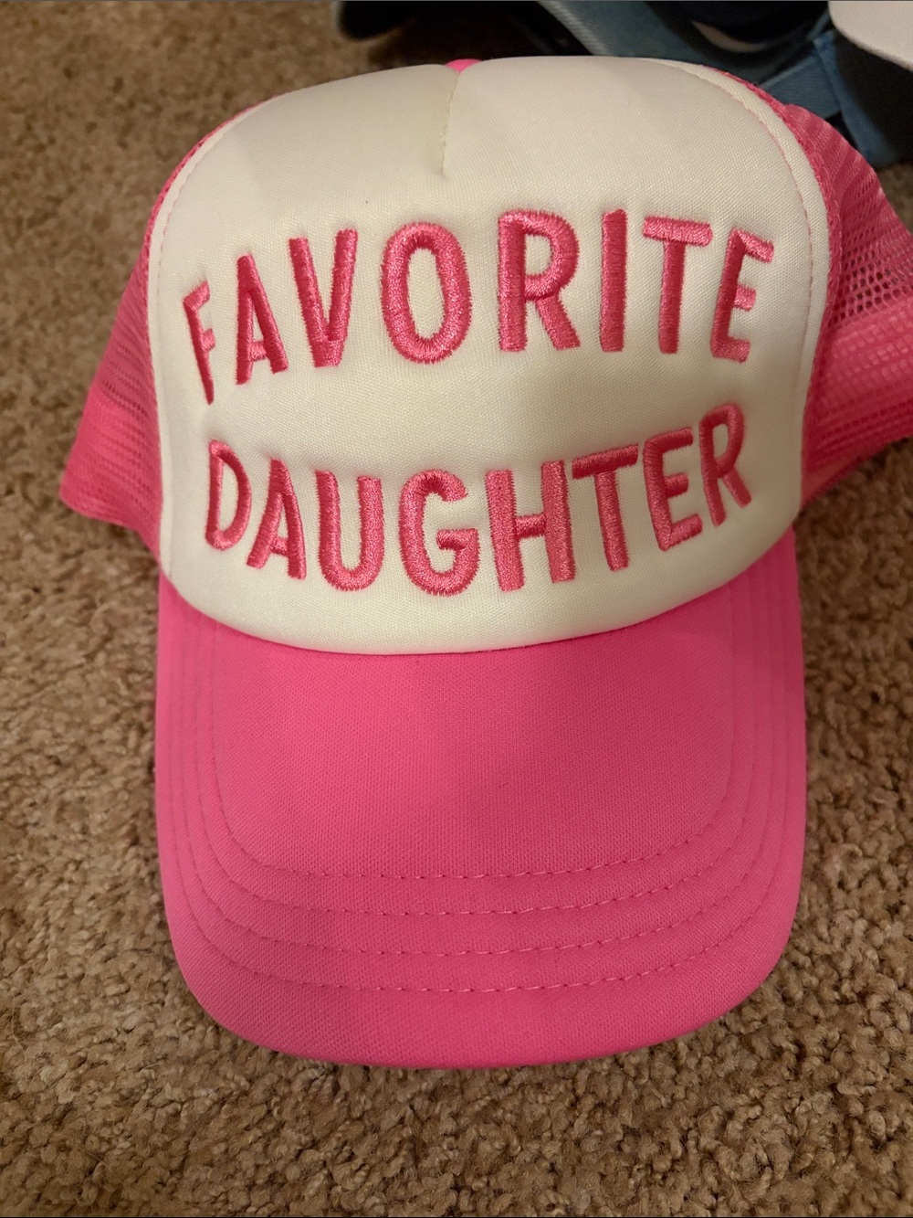 Favorite Daughter Pink Trucker Hat